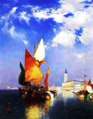 The Grand Canal, Venice by Oil Painting Reproduction