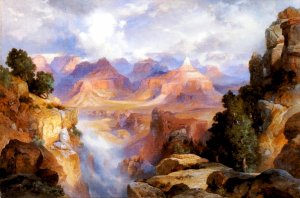 The Grand Canyon by Oil Painting Reproduction